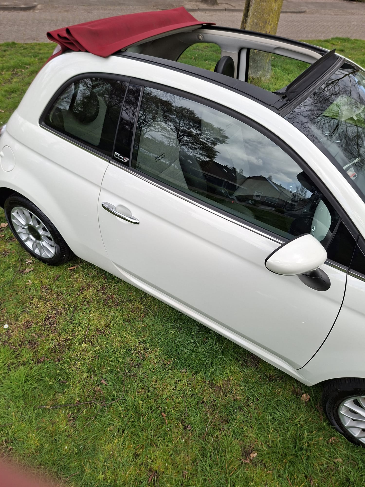Fiat 500 zijkant